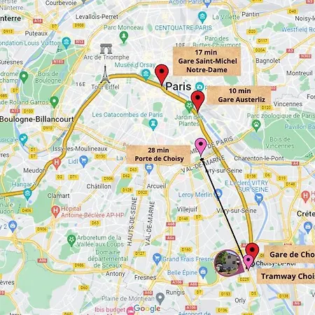 Maison 20 Min Du Centre De Paris Holiday home Choisy-le-Roi